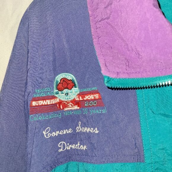 Vintage Columbia Radial Sleeve Full Zip Windbreaker Portland Rose Festival - Picture 4 of 9